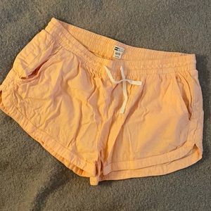 Billabong light orange shorts